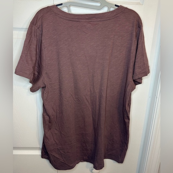 NWT Madewell v-neck T-shirt sz. XL Fig - Picture 4 of 4